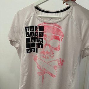 Gym t-shirt - Reebok - white top - white t-shirt - gym clothing